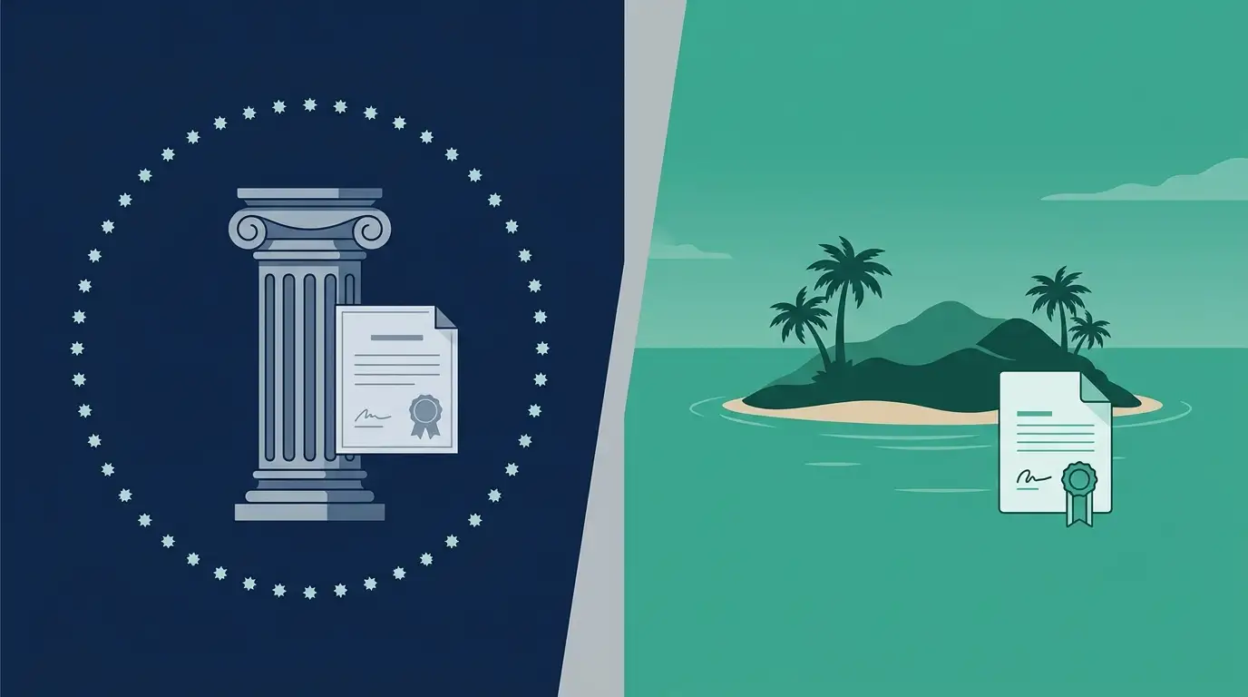 Confronto fra Curaçao CGA e MGA Malta: quadro UE versus regime extra-UE